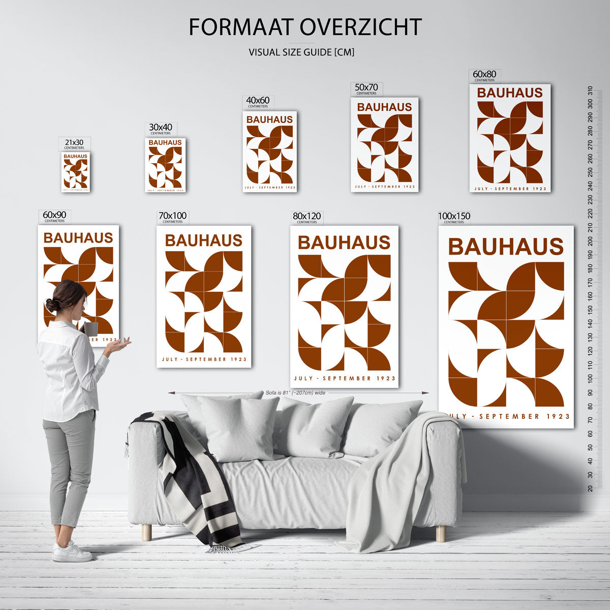 Vorm en balans Poster