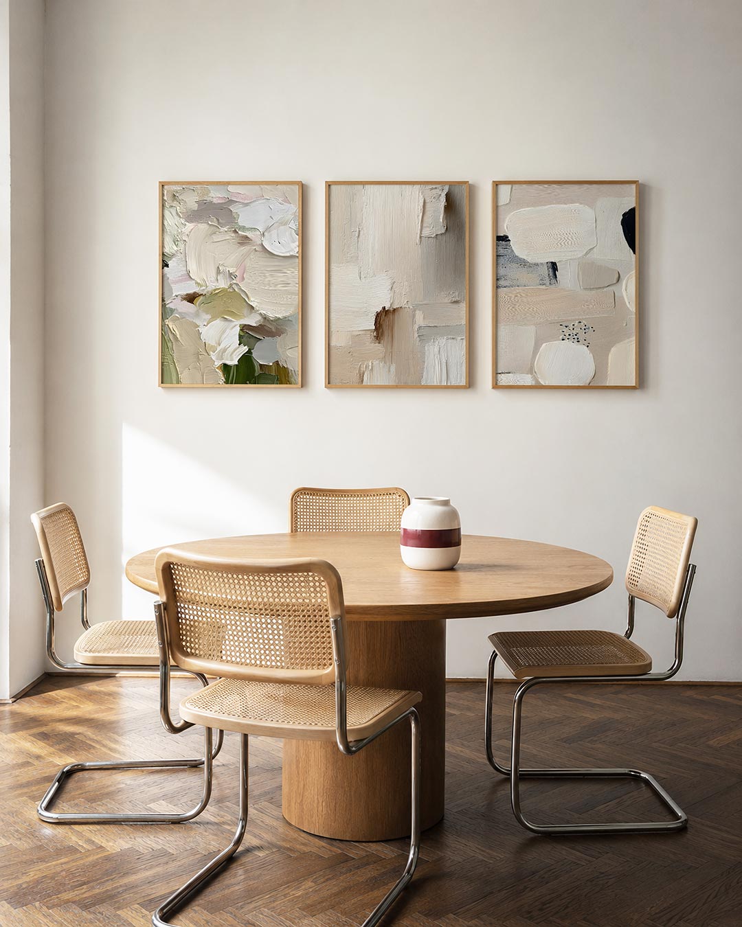 Kleurige textuur Posterset