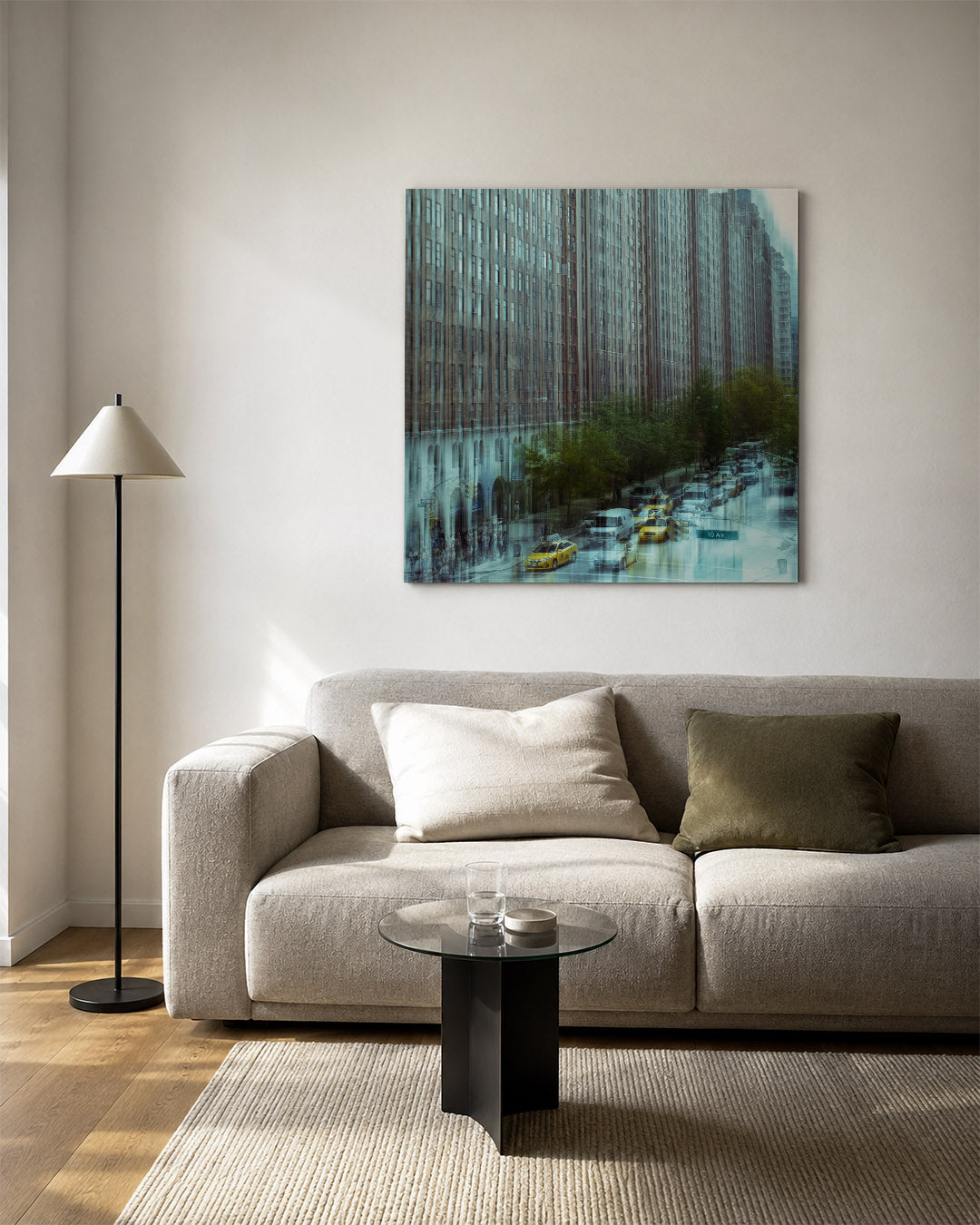 Stedelijke reflecties Kunstwerk