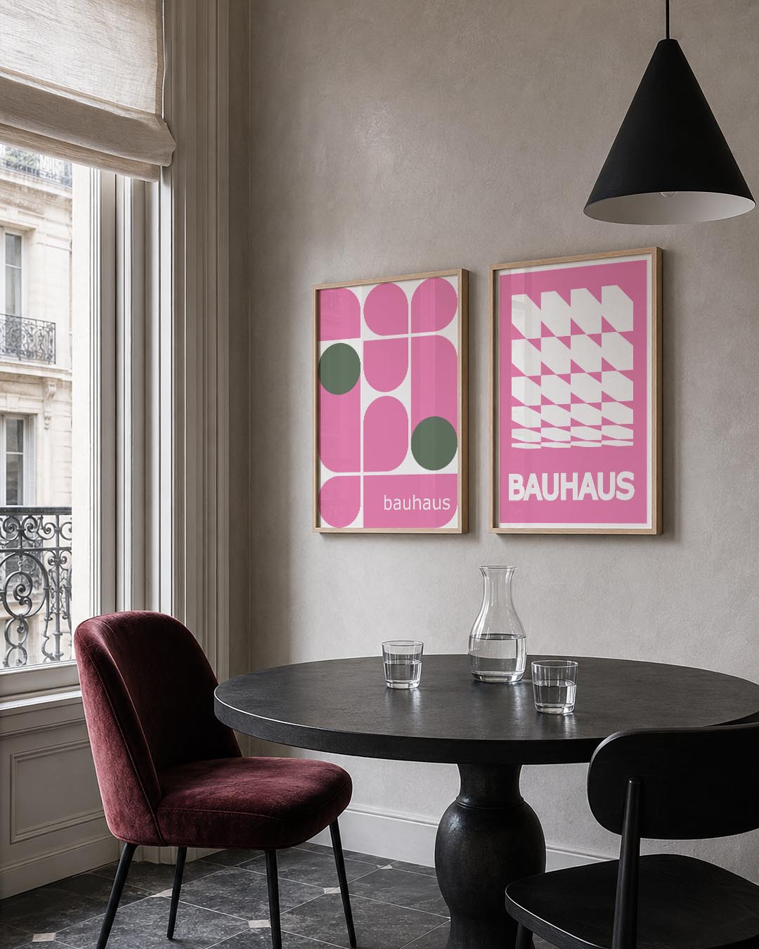 Vormen en vlakken Posterset