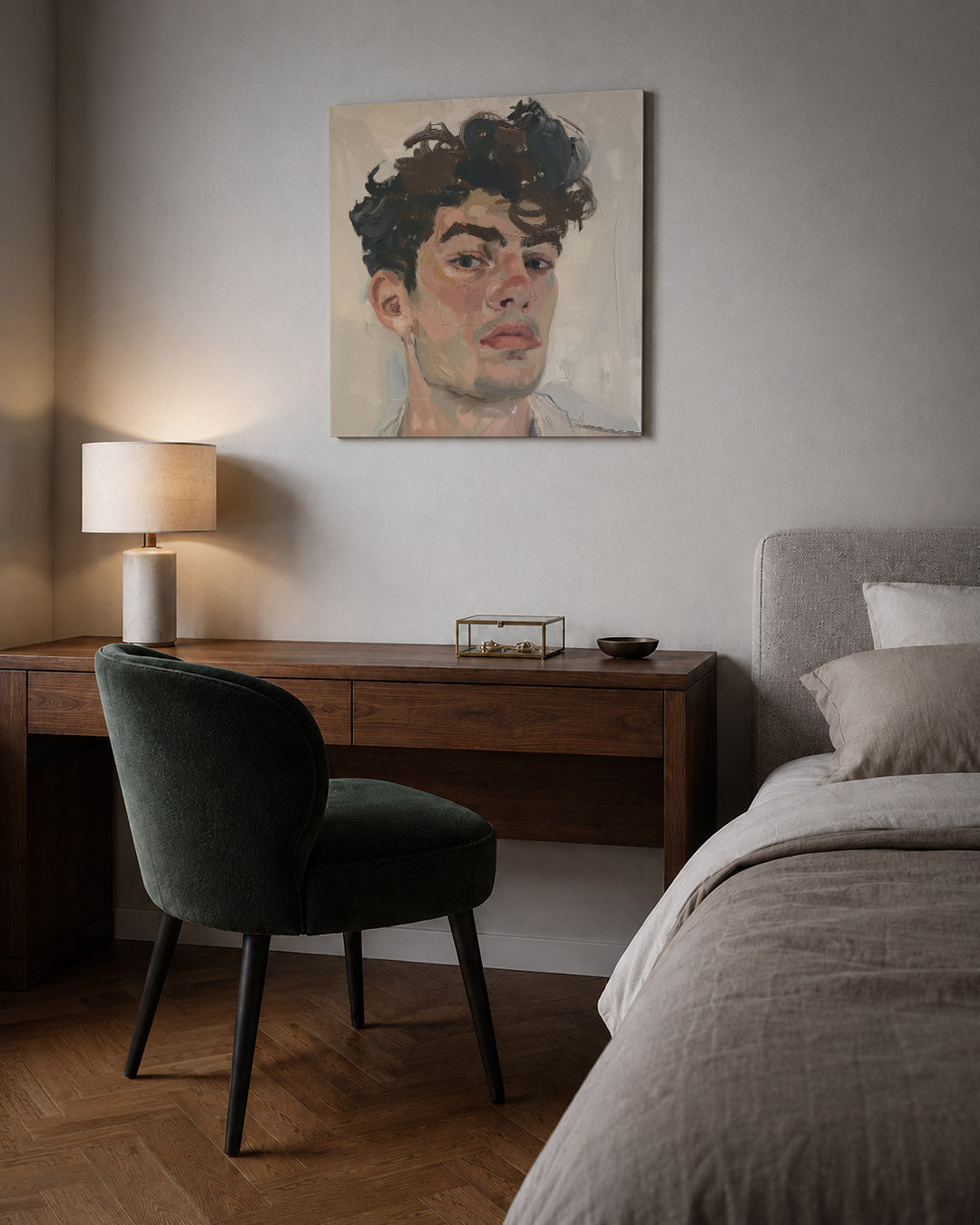 Portretstudie Kunstwerk