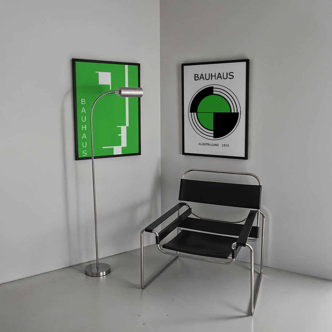 Groene vlakverdeling Posterset