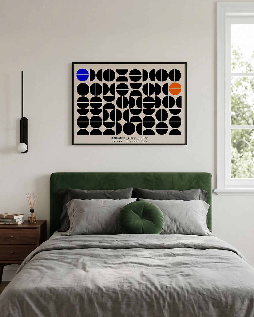 Vormritme en kleur Poster