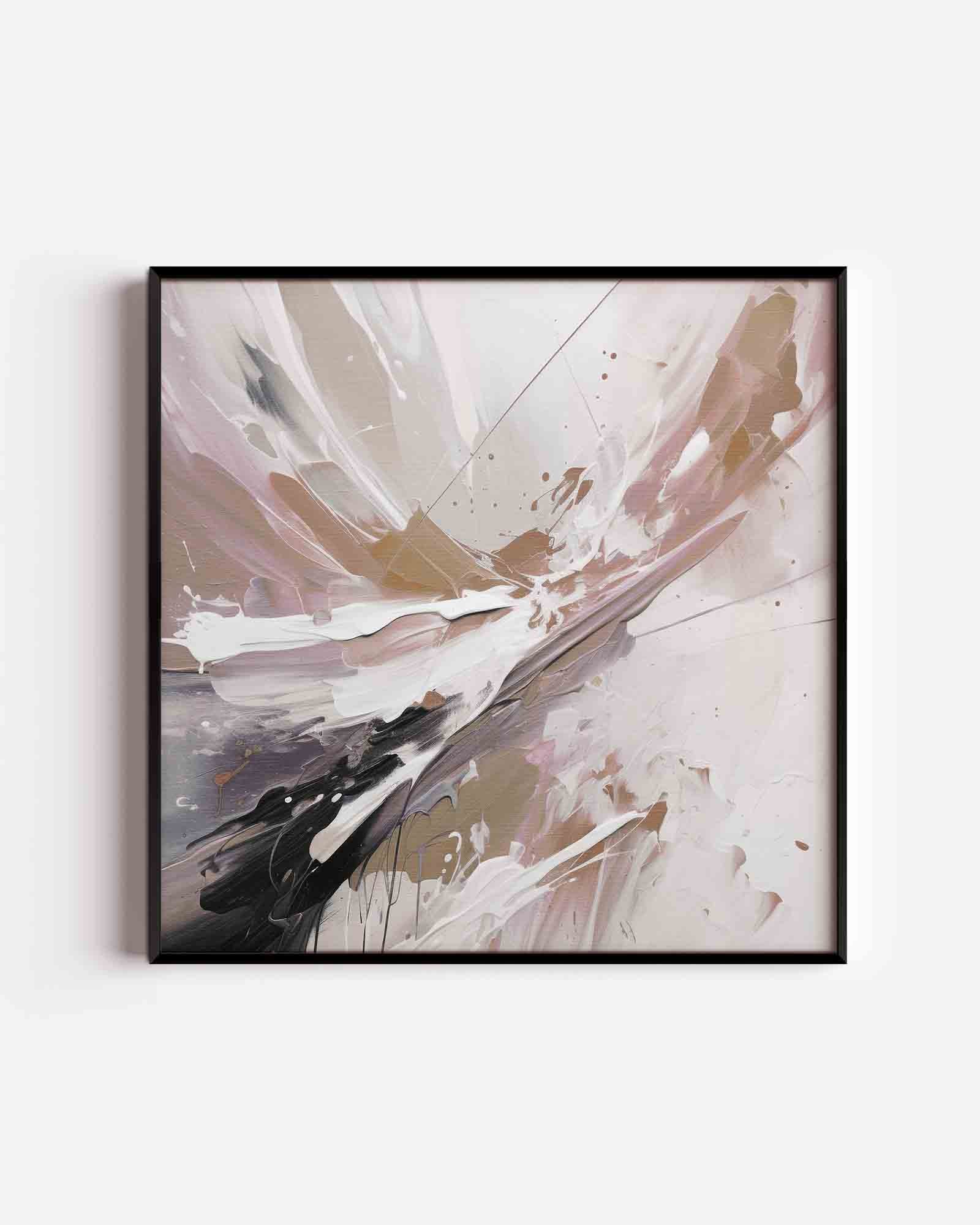 Abstracte beweging Poster