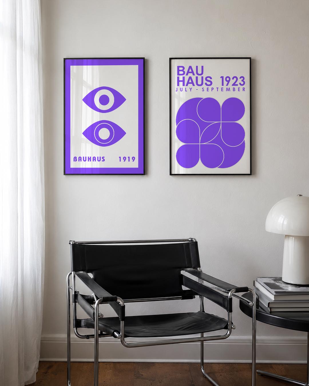 Oogvormen en kleur Posterset