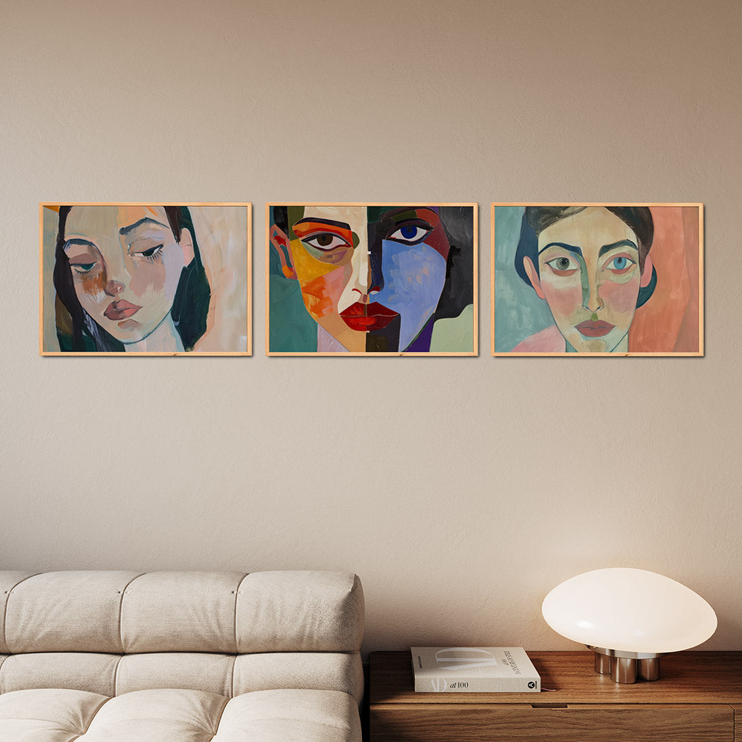 Portretkleuren Posterset