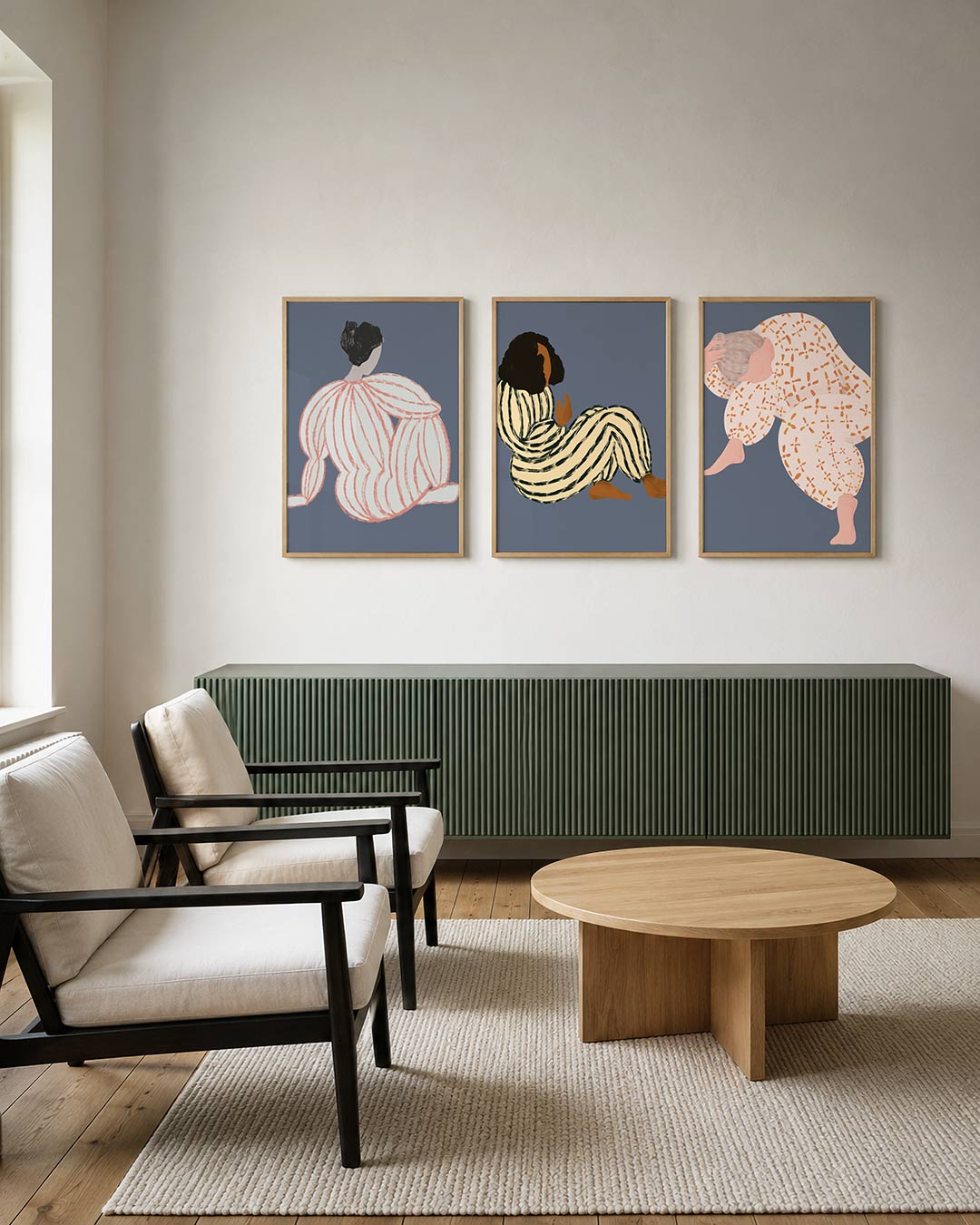 Vorm en lijnen Posterset