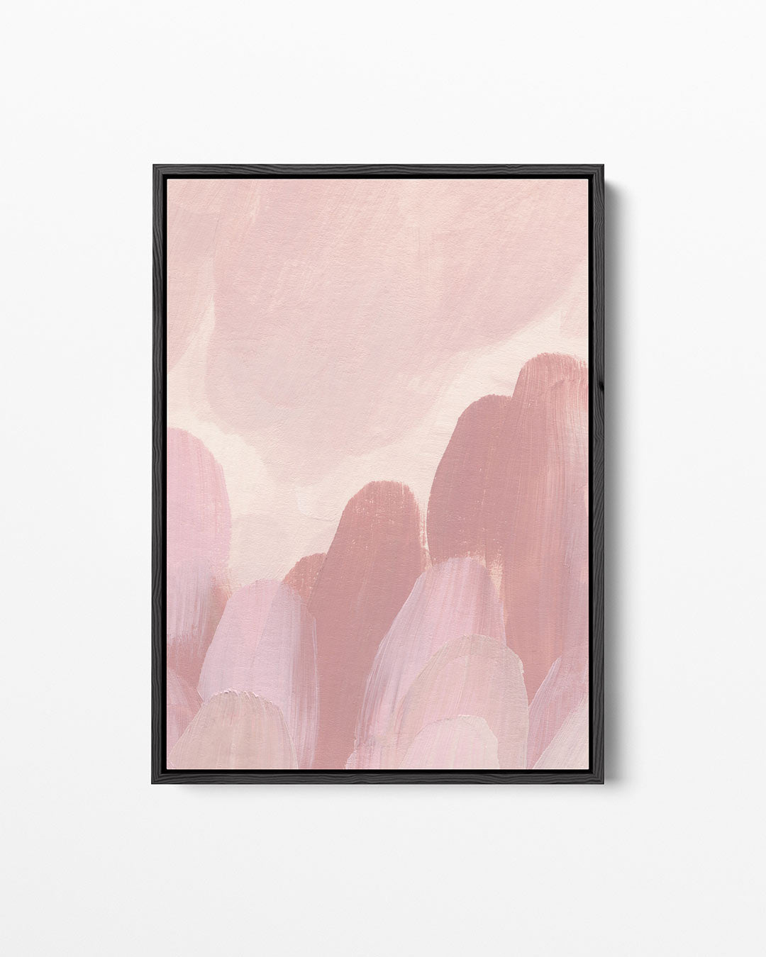 Zachte kleurencompositie Kunstwerk