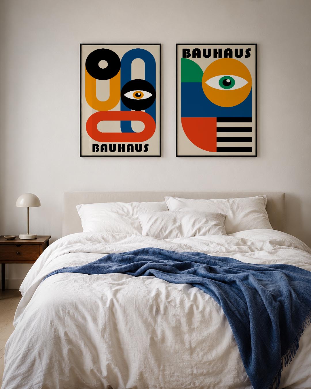Kleurrijke vormen Posterset