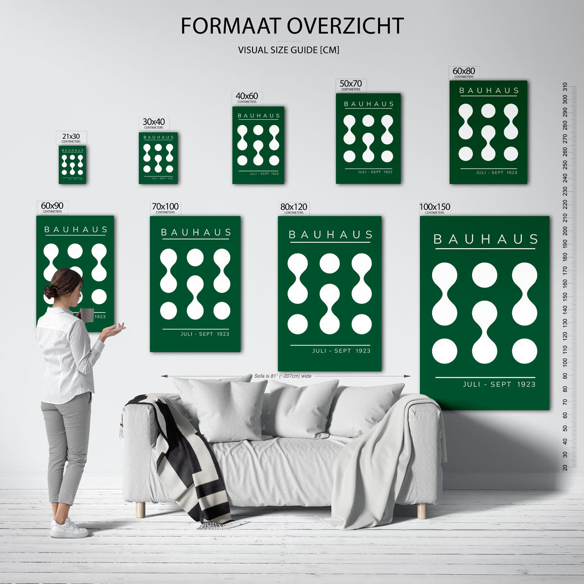 Vorm en balans Poster