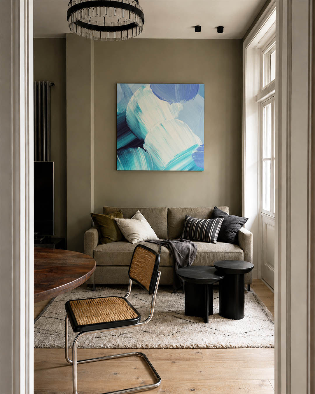 Kleurencompositie Kunstwerk