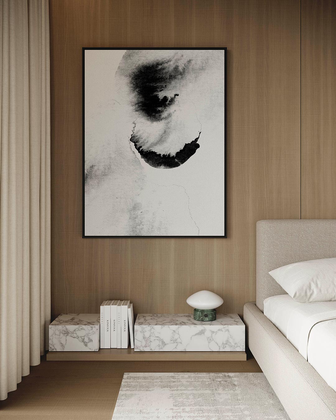 Dynamische vormen Kunstwerk