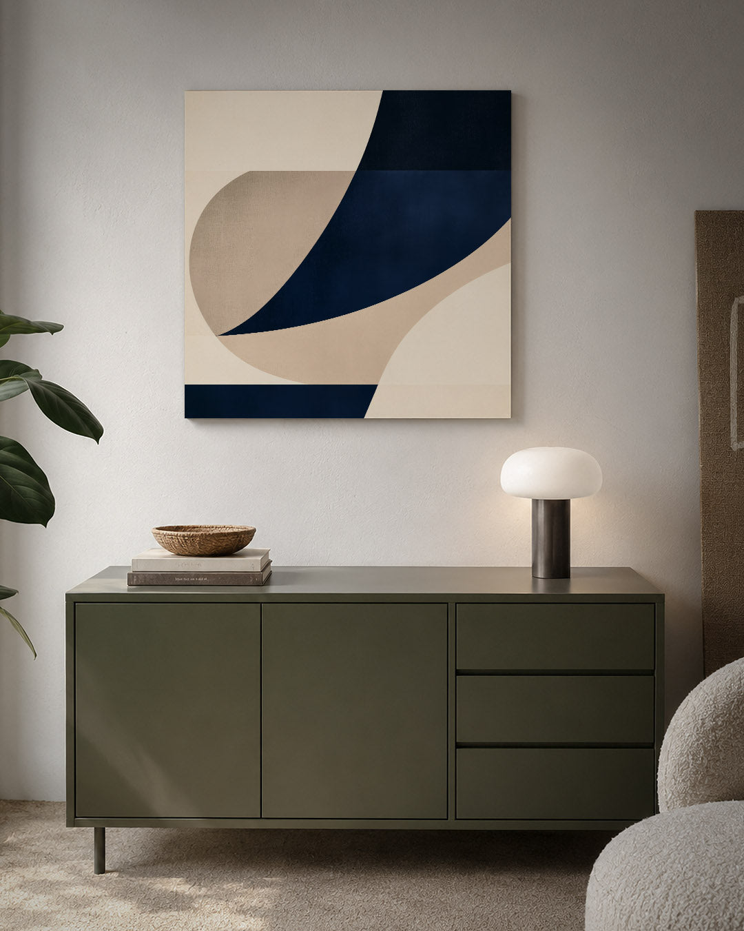 Organische vormen Kunstwerk