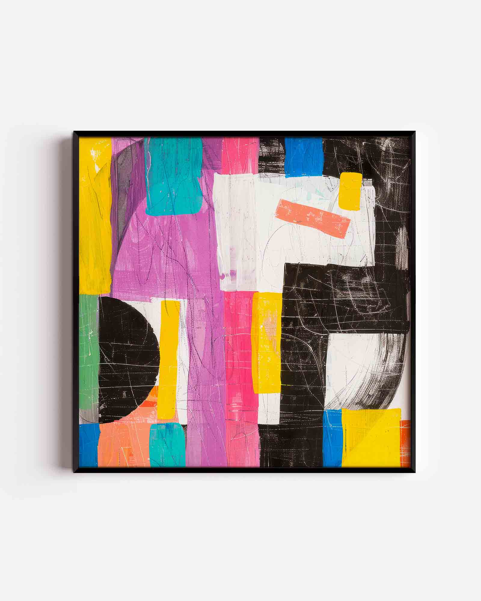 Abstracte vormen Poster