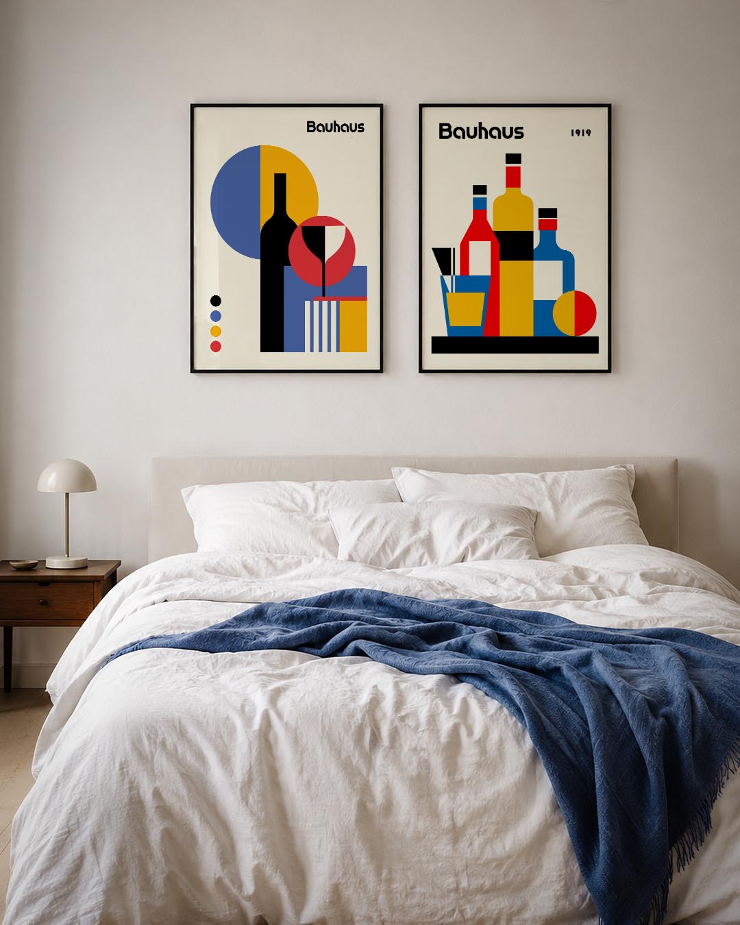 Vormen en kleurvlakken Posterset