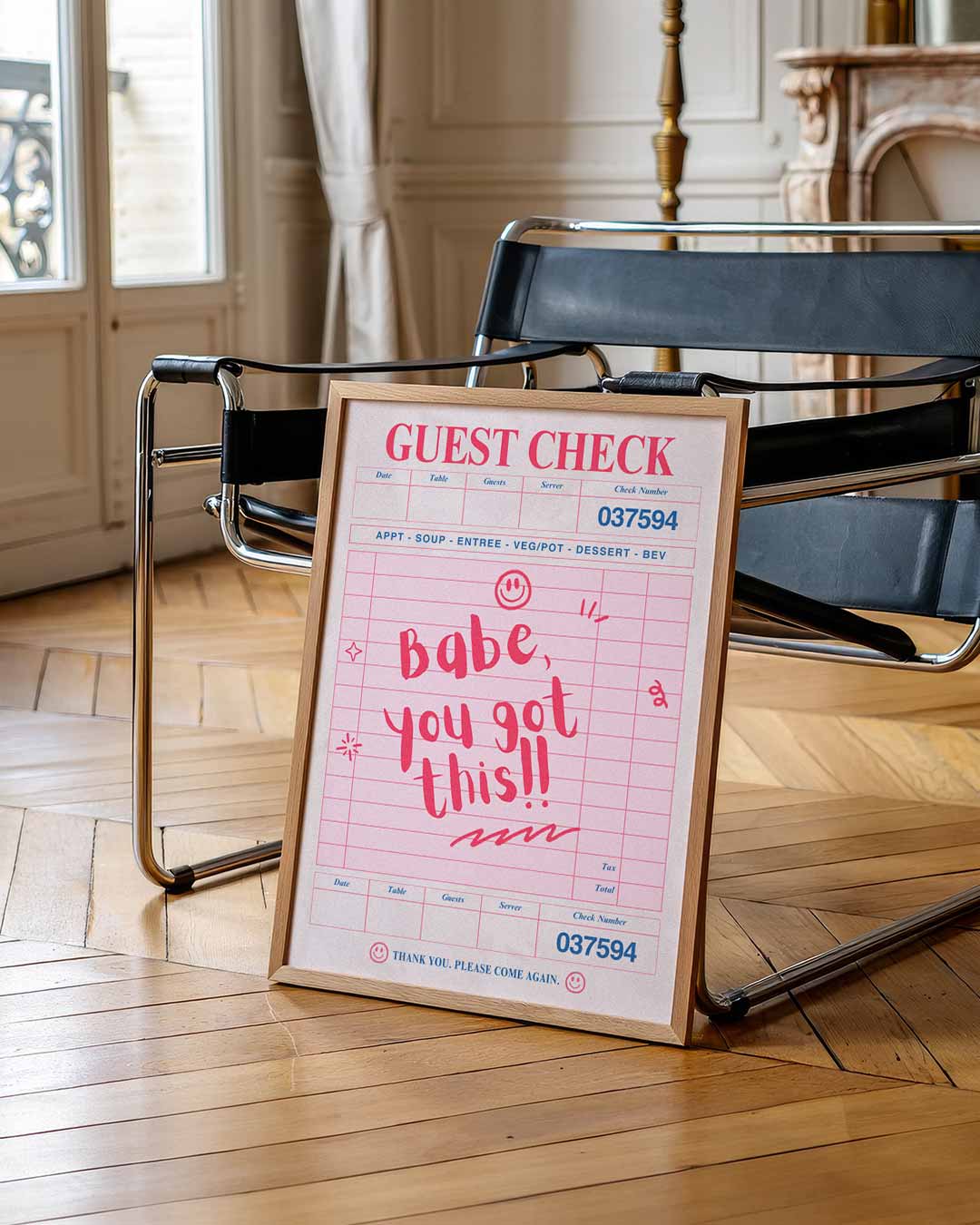 Babe You Got This Poster-WallArtistic