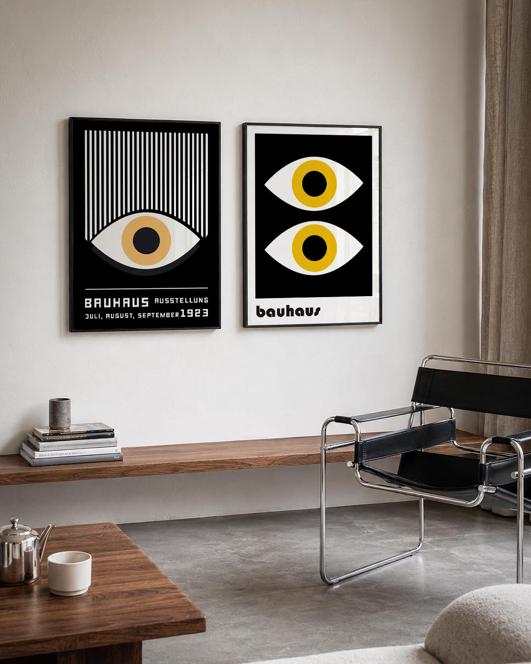 Oog en lijnen Posterset