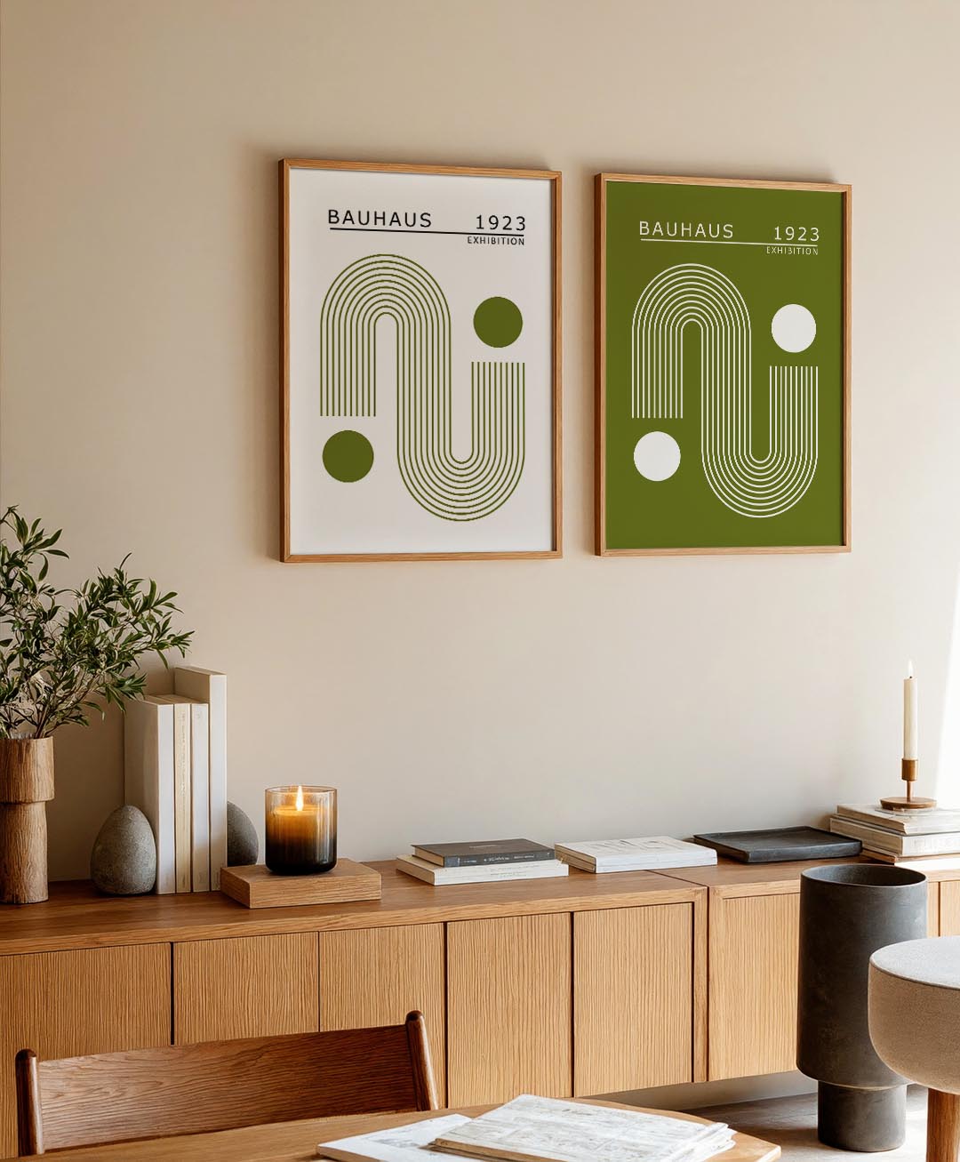 Lijnen en cirkels Posterset