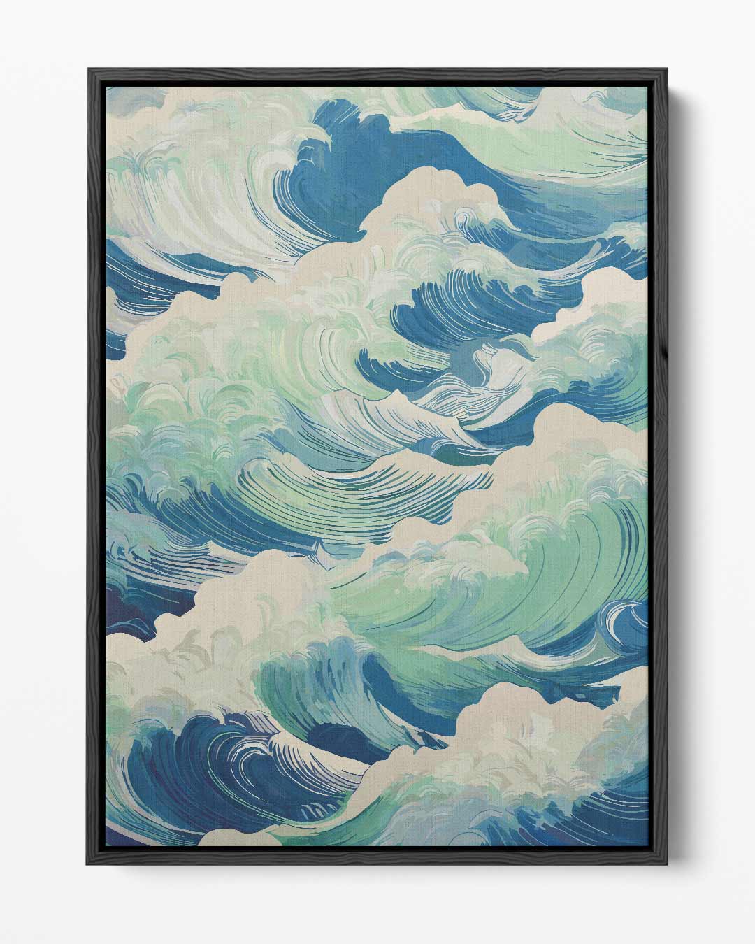 Golvende Harmonie Kunstwerk-canvas-dibond-plexiglas-wanddecoratie-WallArtistic