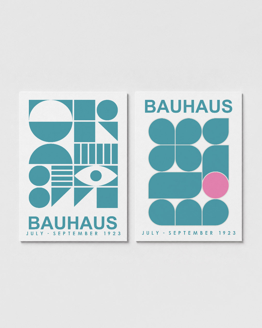 Vormen en vlakken Posterset