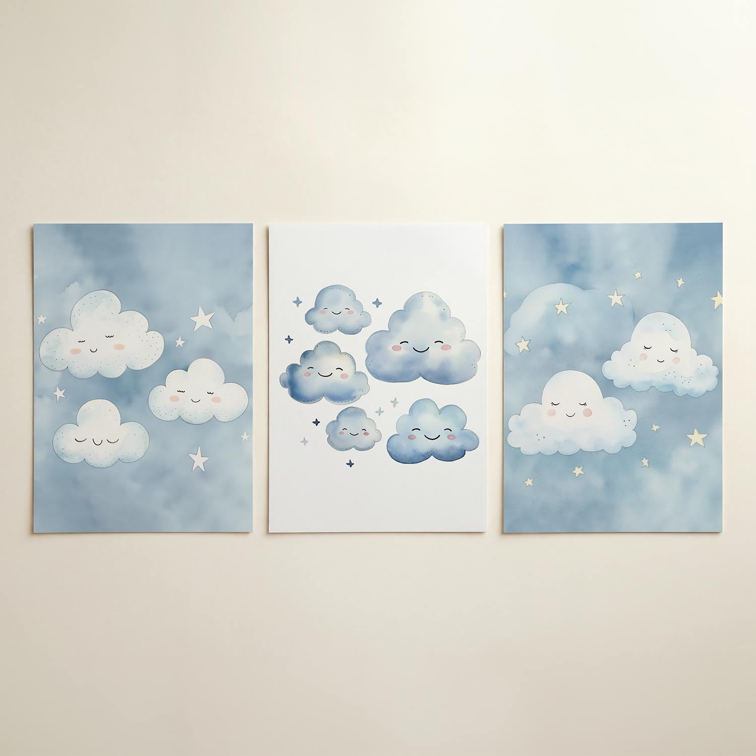 Dromerige wolkenhemel Posterset