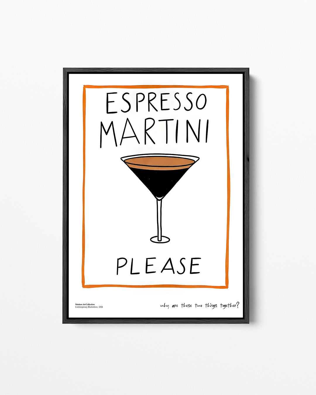 Cocktail illustratie Kunstwerk