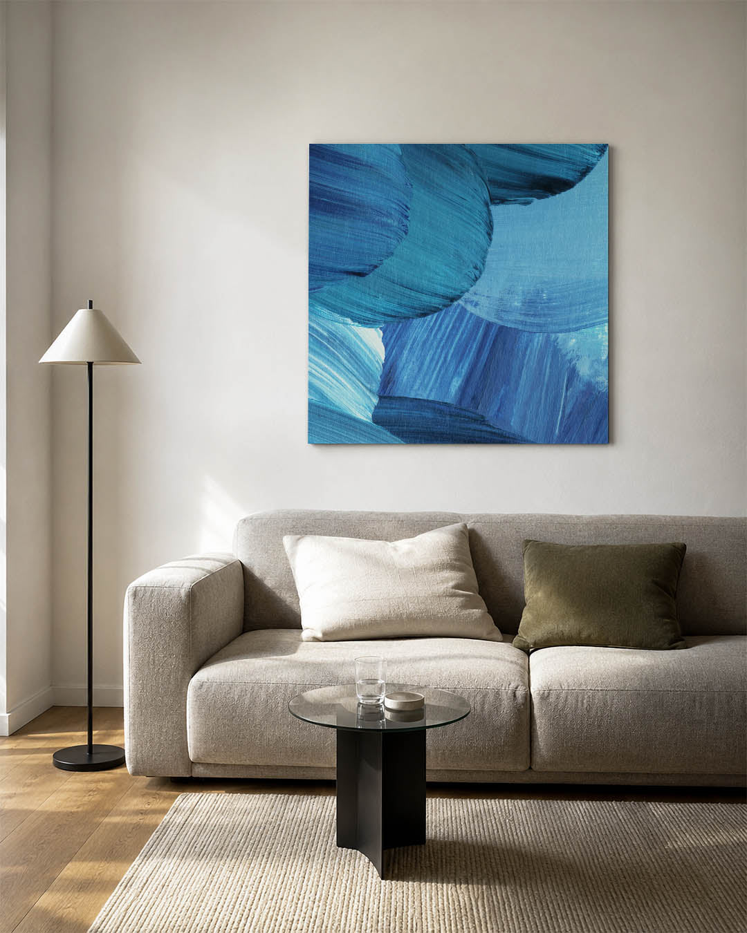 Dynamische vormen Kunstwerk