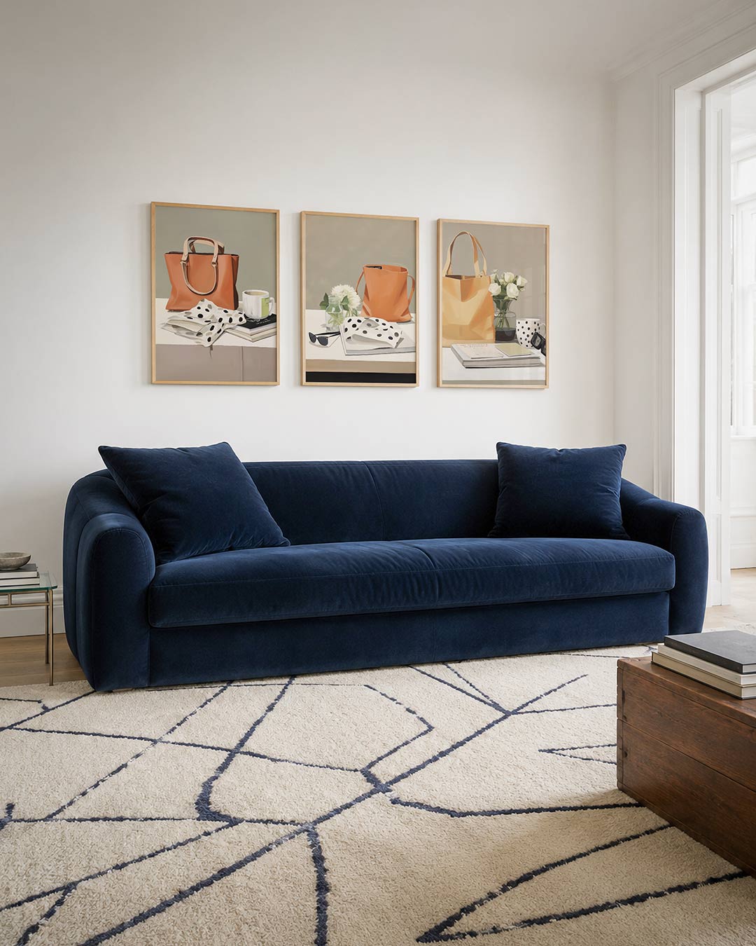 Stilleven met tas Posterset