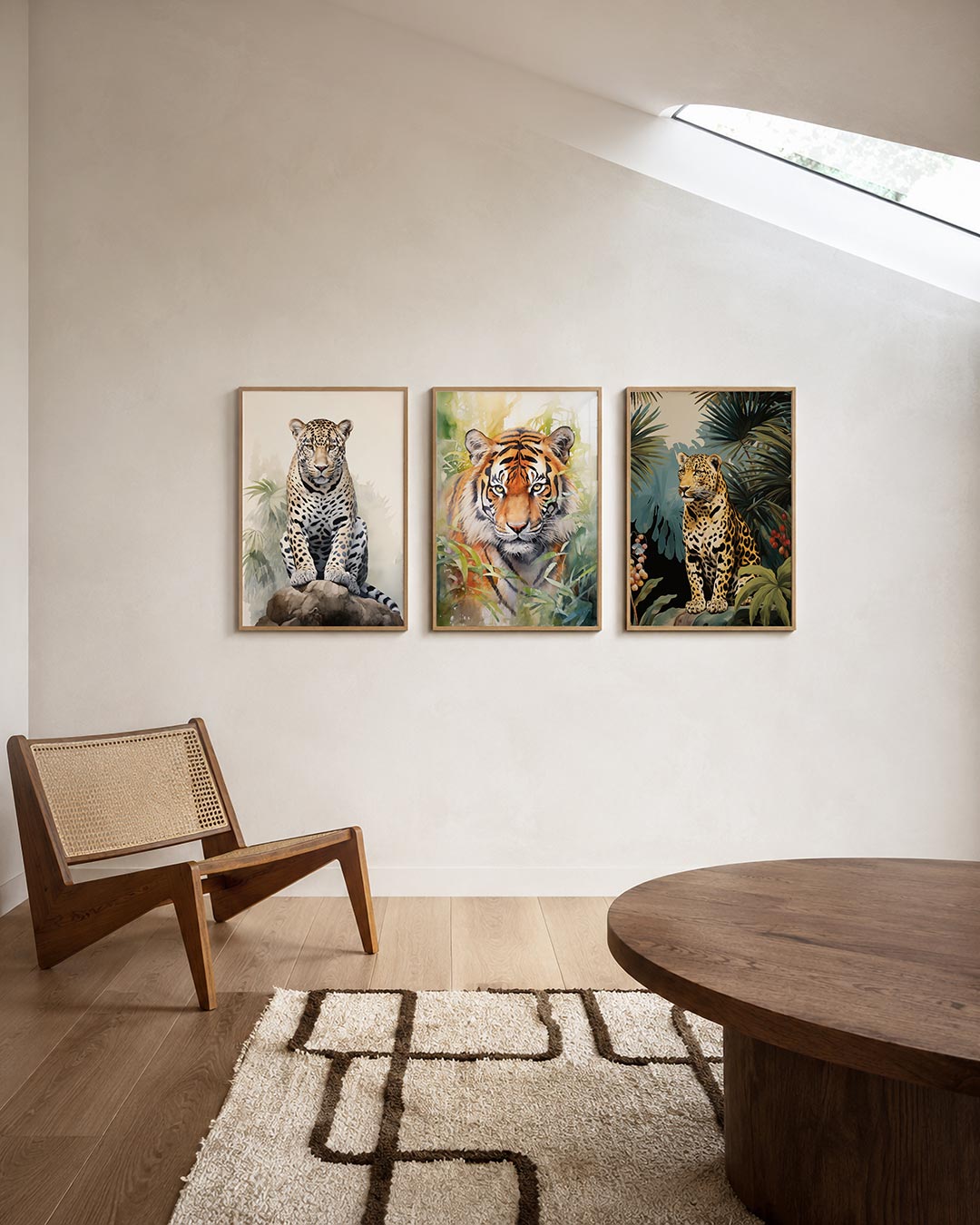 Natuurlijke elegantie Posterset