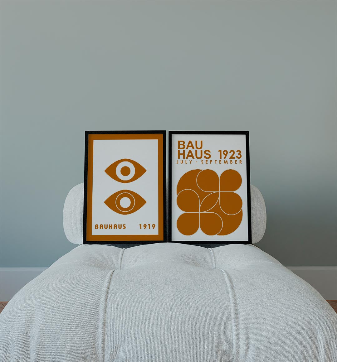 Oogvormen en lijnen Posterset