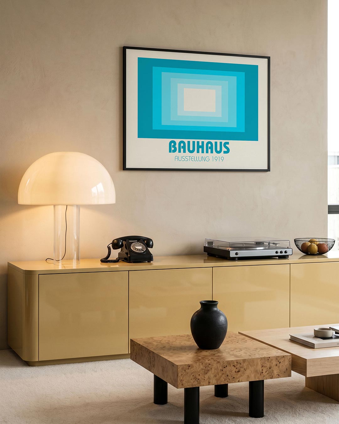 Vormritme en kleur Poster