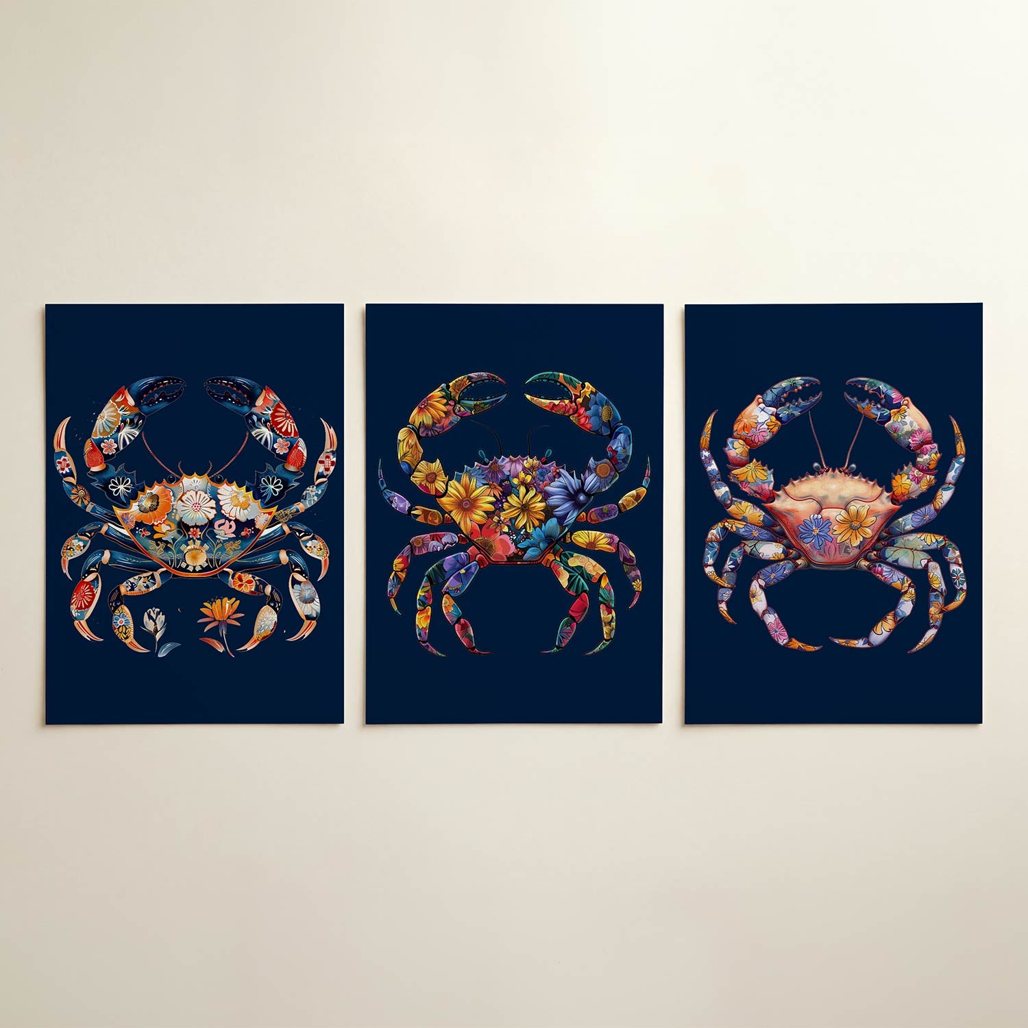 Bloemenkrab Posterset