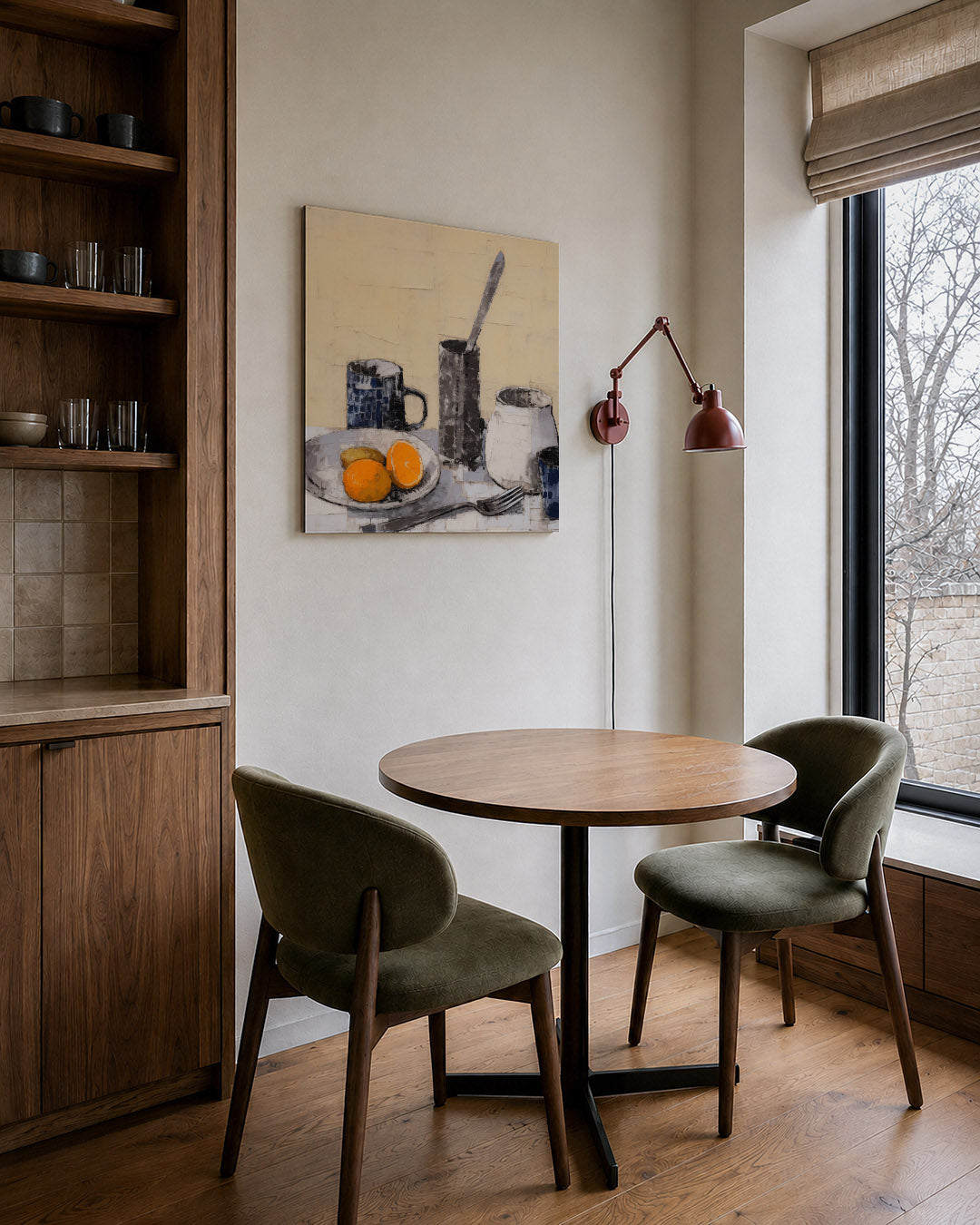 Stilleven met fruit Kunstwerk