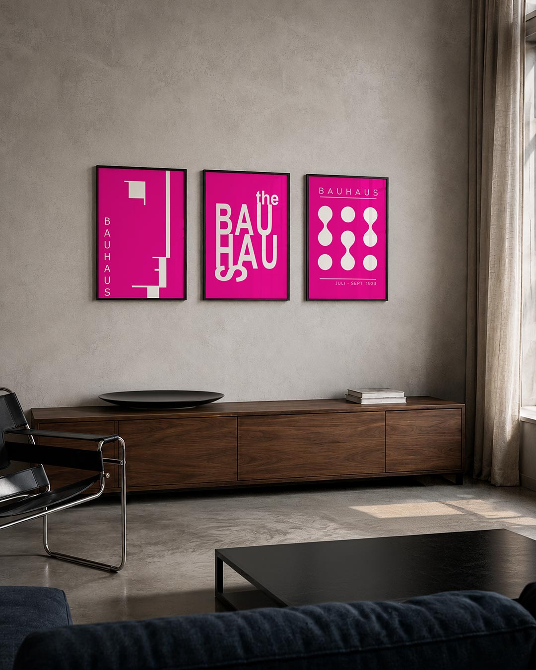 Kleur en lijnenspel Posterset