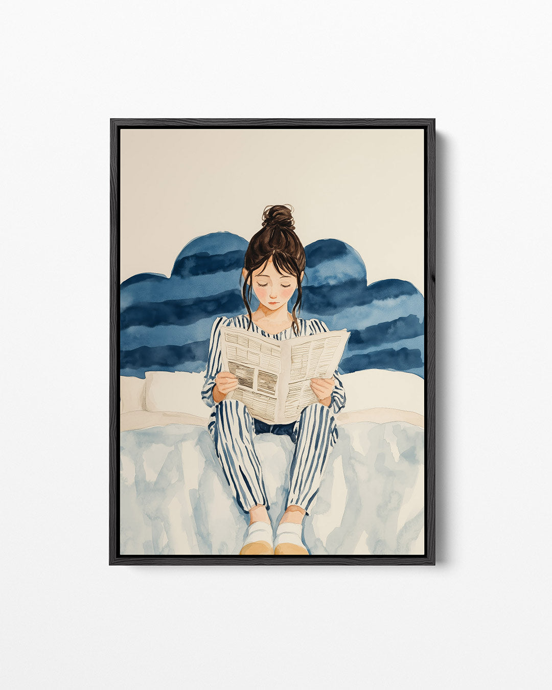 Ontspannen lezen Kunstwerk