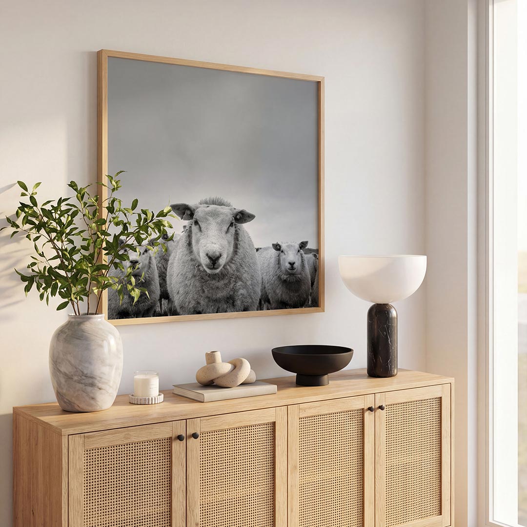 Schapenportret Poster