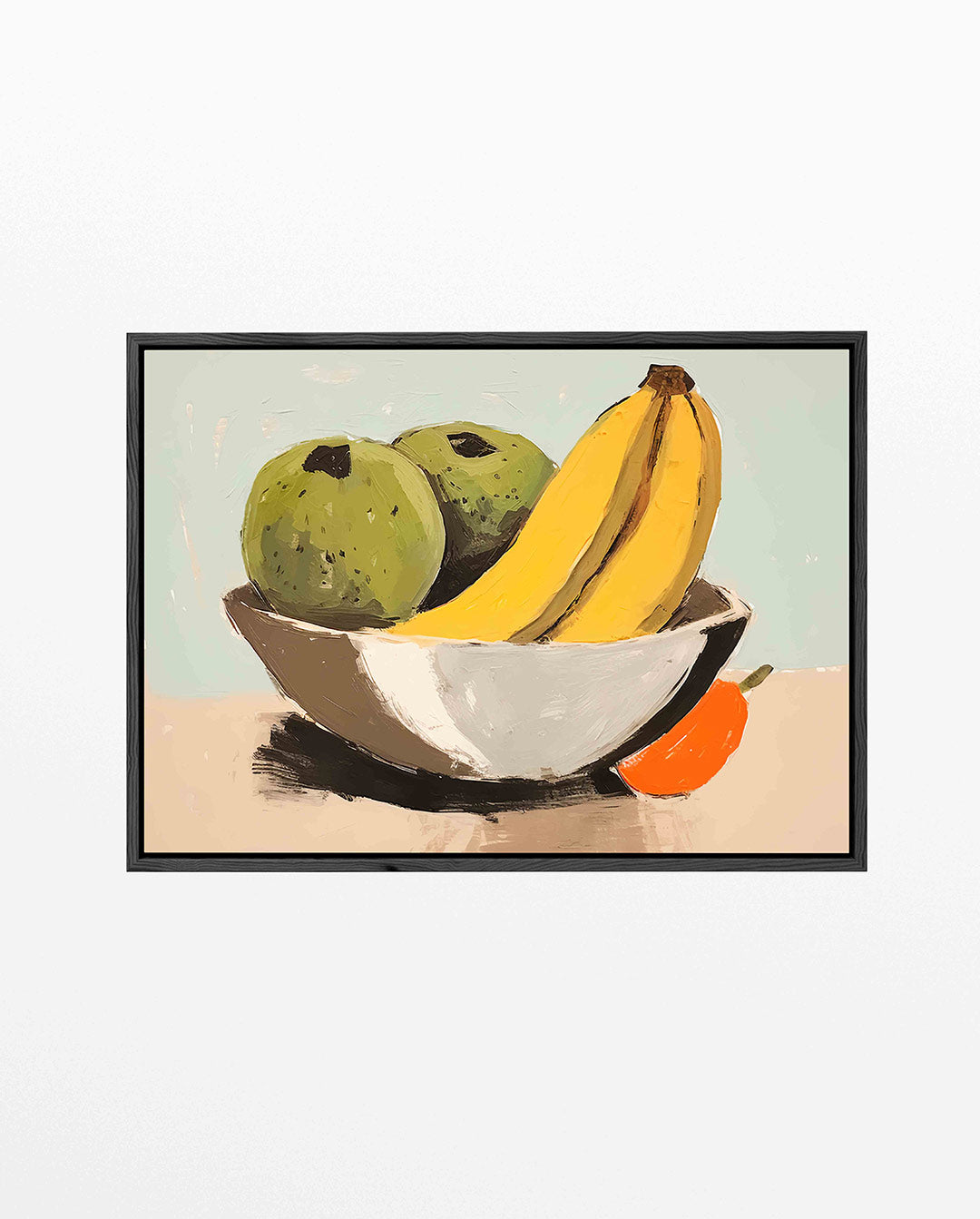 Fruit in kom Kunstwerk