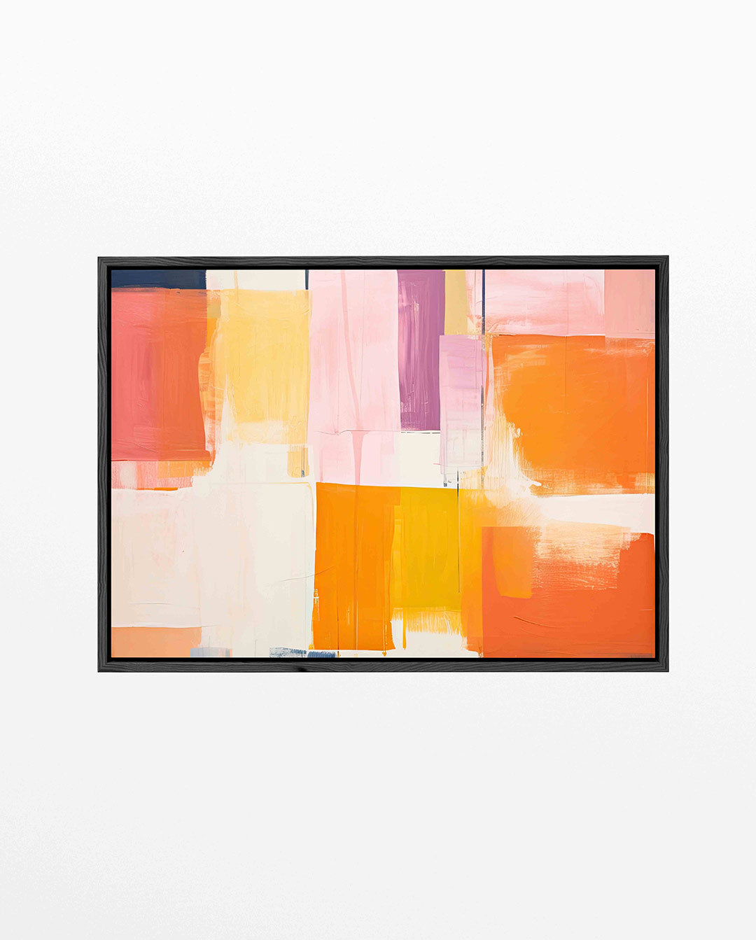 Kleurrijke vlakken Kunstwerk