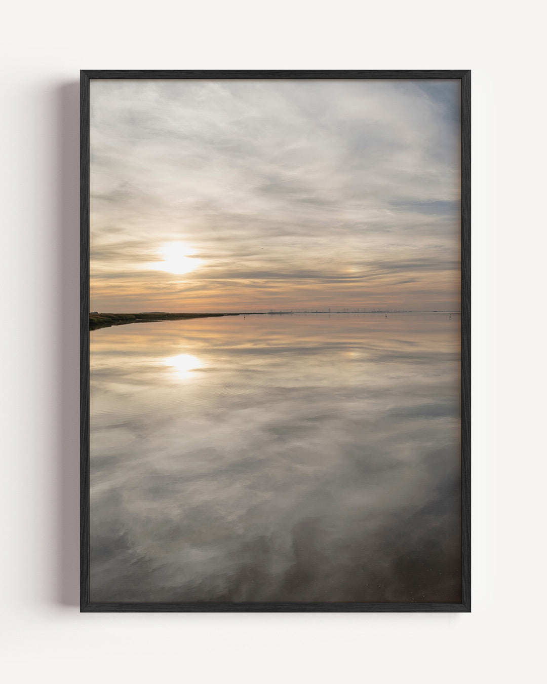 Rustige zonsondergang Poster