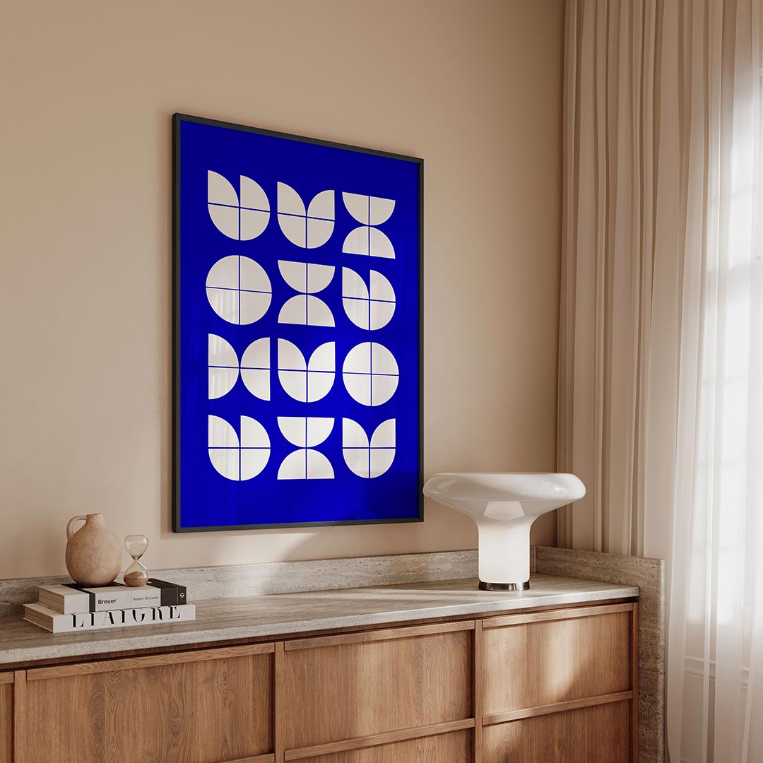 Vormen en vlakken Poster