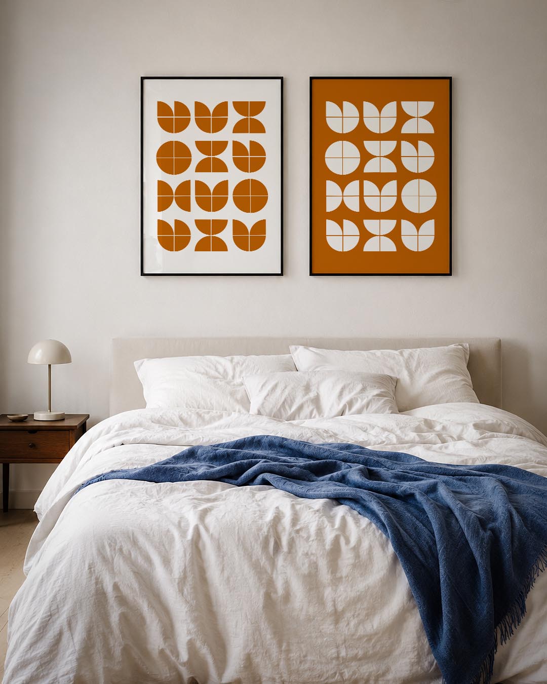 Vormritme en kleur Posterset