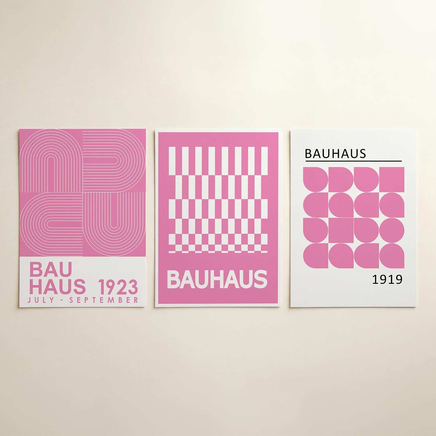 Lijnen en bogen Posterset