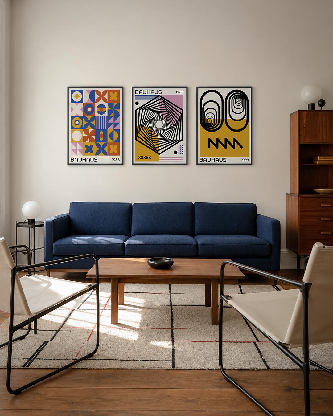 Vorm en kleurenspel Posterset