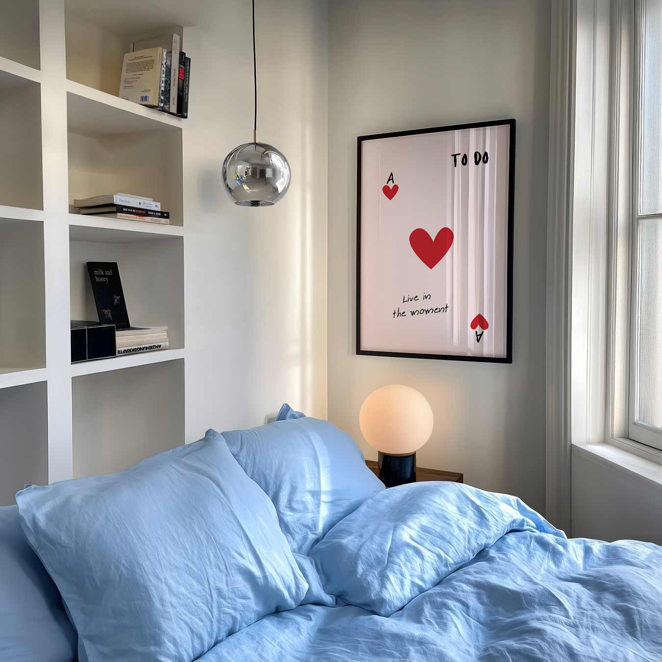 Romantische Hart Poster-WallArtistic