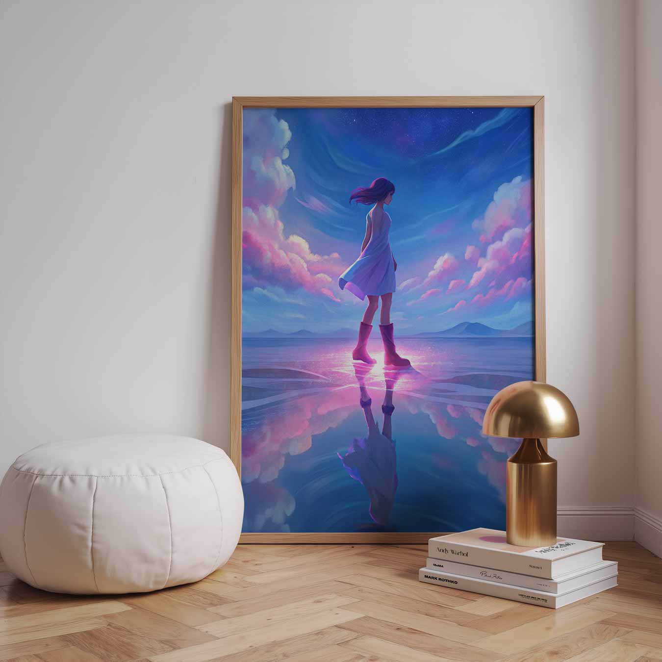 Dromerige Horizon Wanddecoratie Poster-WallArtistic