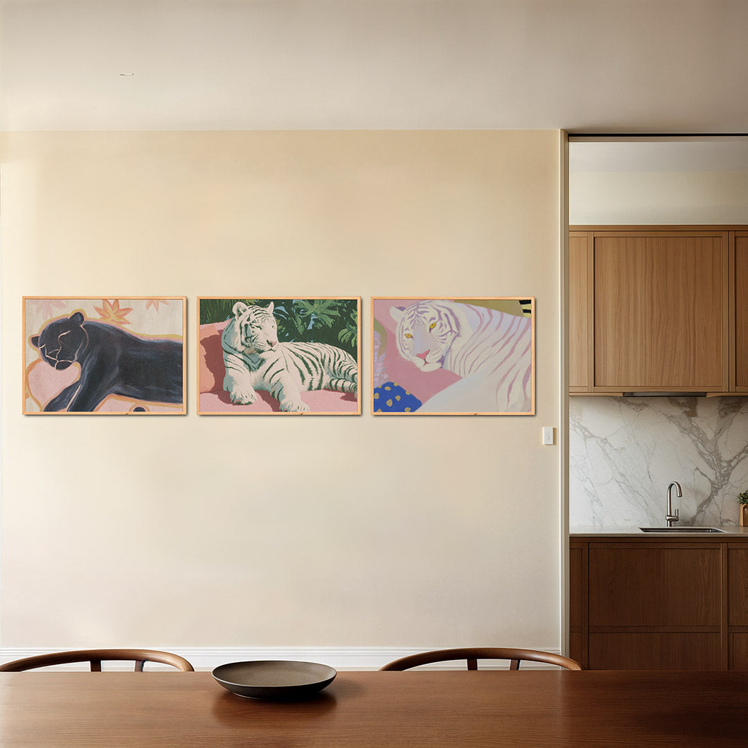 Zwarte panter rust Posterset
