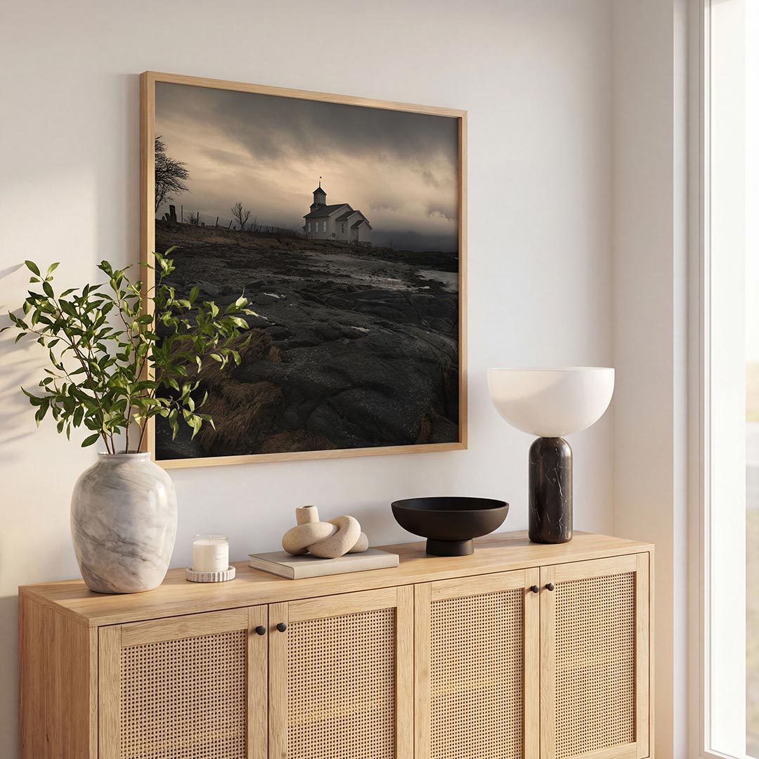 Rustiek landschap Poster