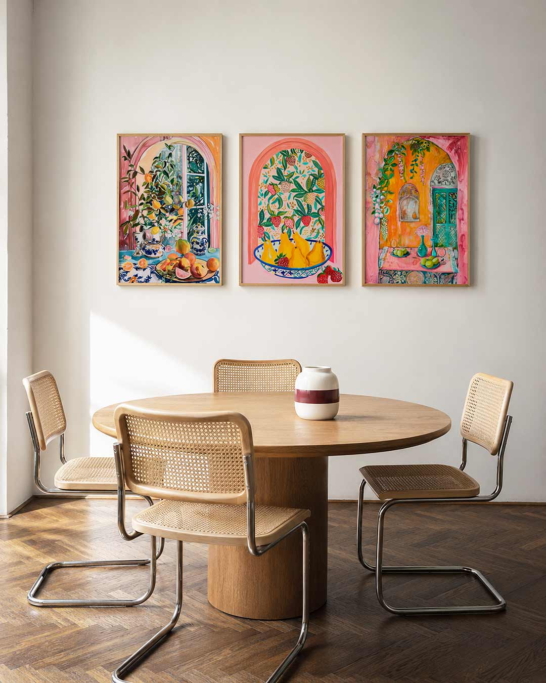 Fruitige kleurexplosie Posterset