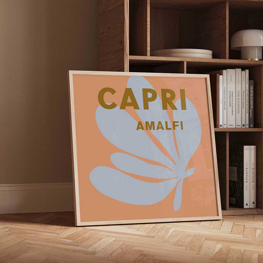Capri amalfi Poster