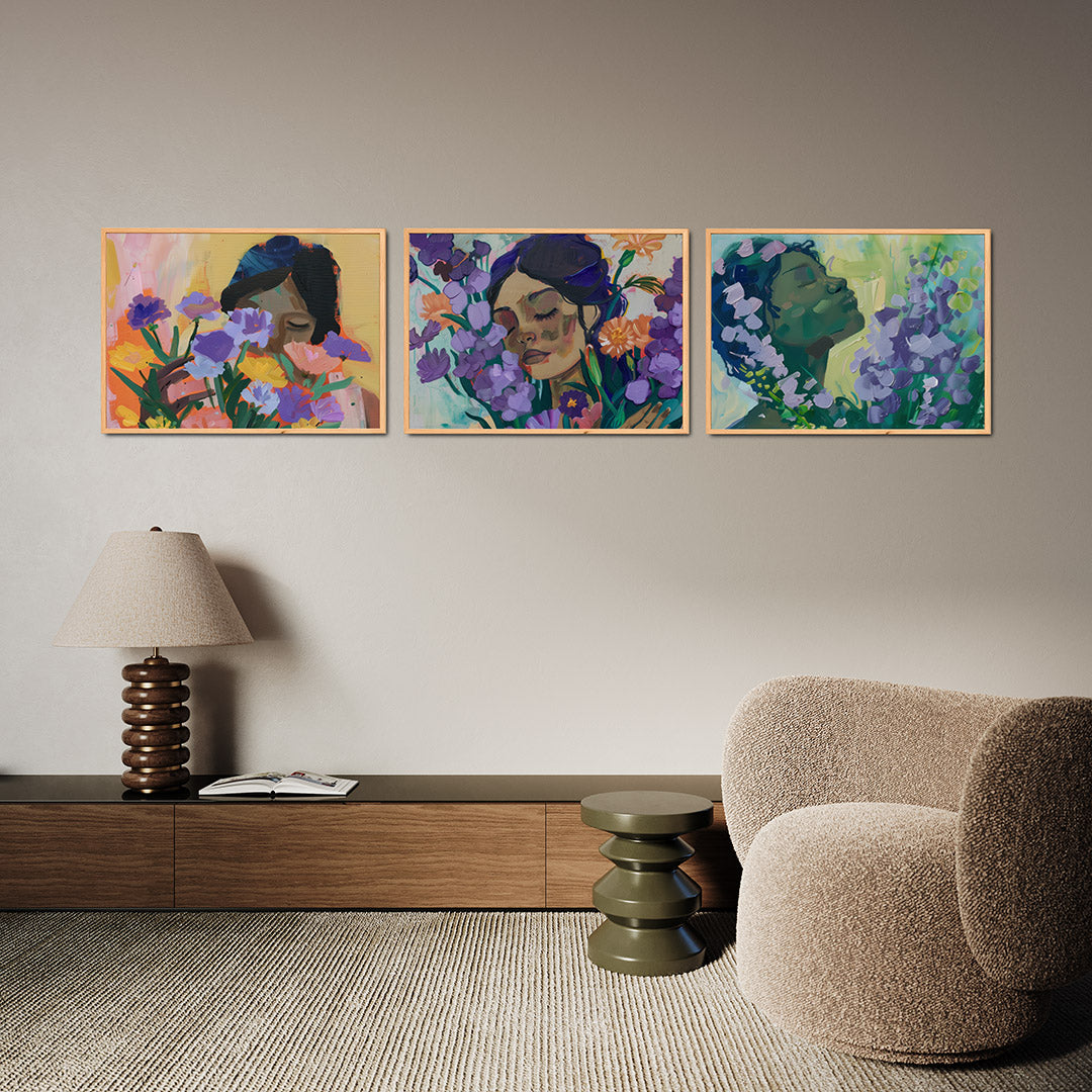 Bloemrijke droom Posterset